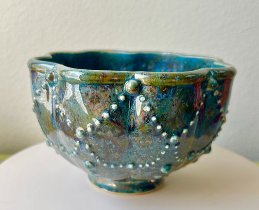 Blue Speckled Heirloom bowl