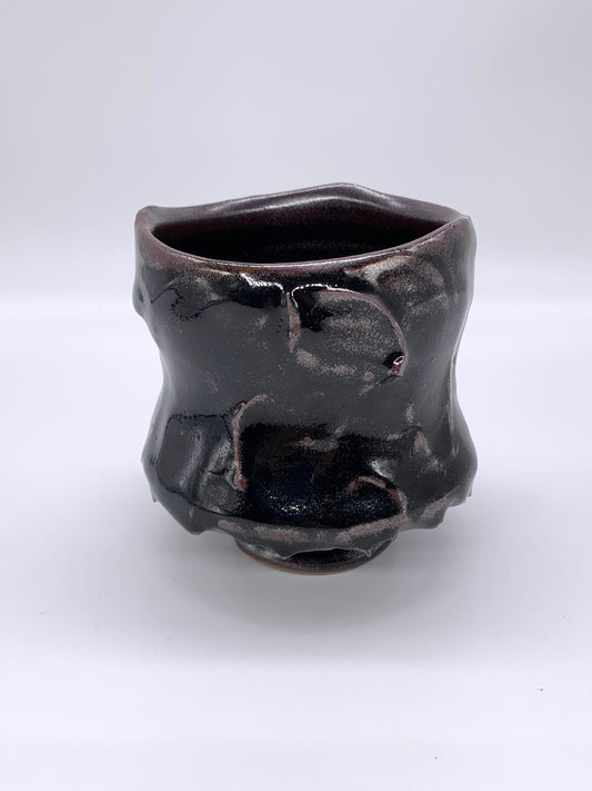 Metallic Black Yunomi