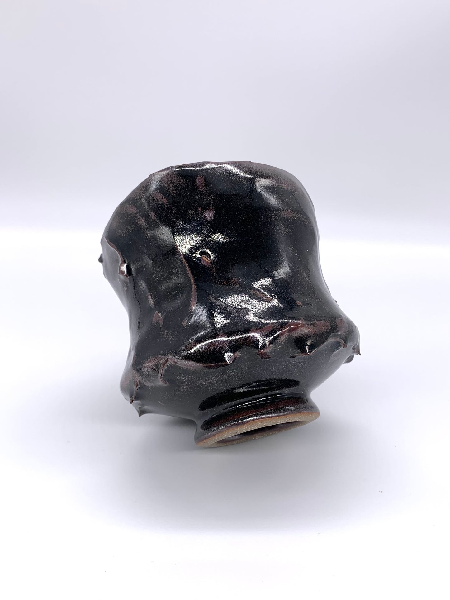 Metallic Black Yunomi