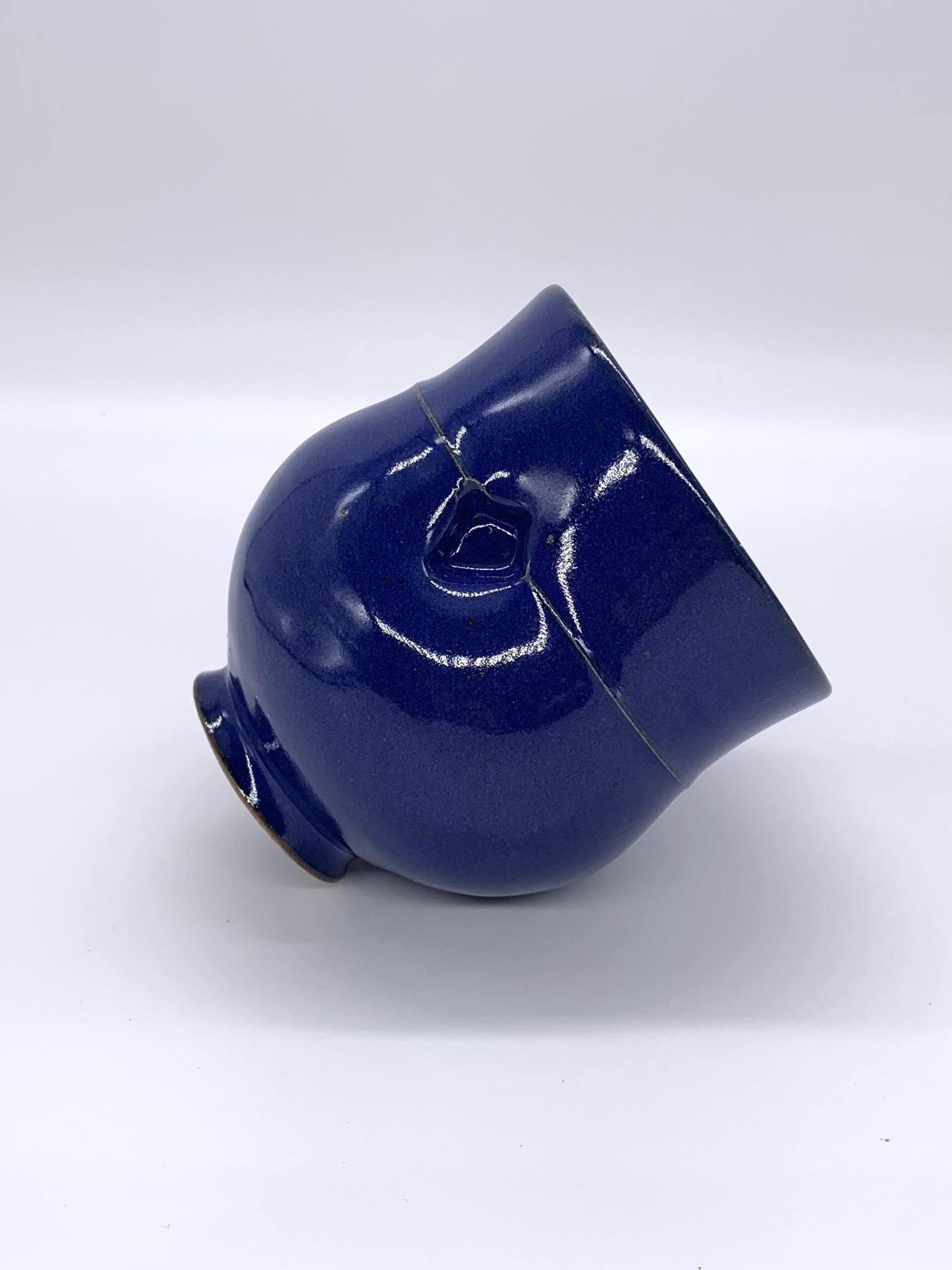 Blue Dimple Yunomi