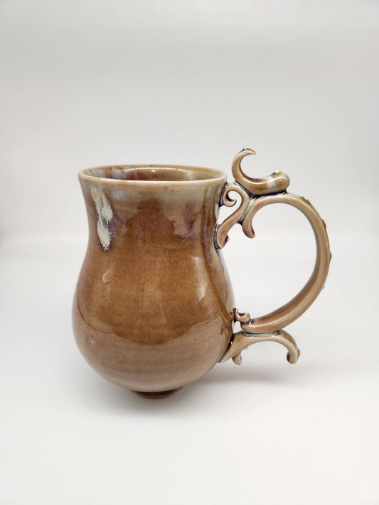 Blood Amber Thorn Handle Mug