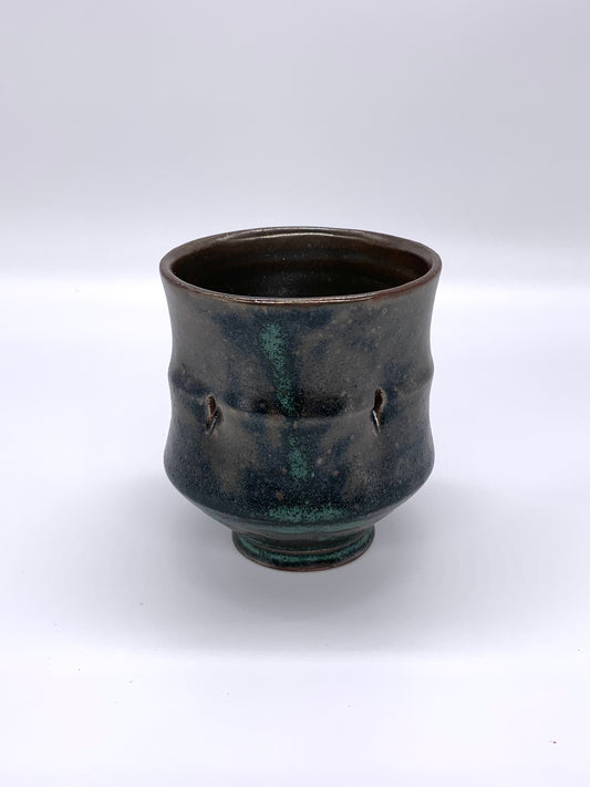 Black and Green Yunomi