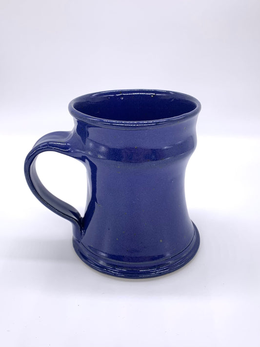 Blue Ridged Mug