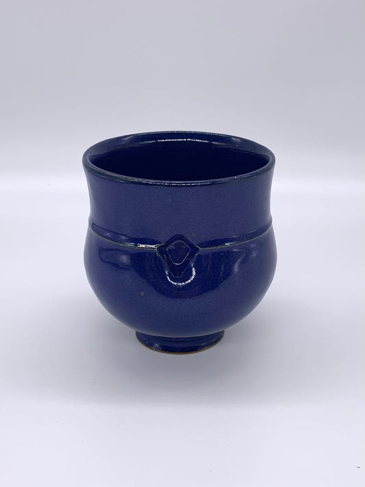 Blue Dimple Yunomi